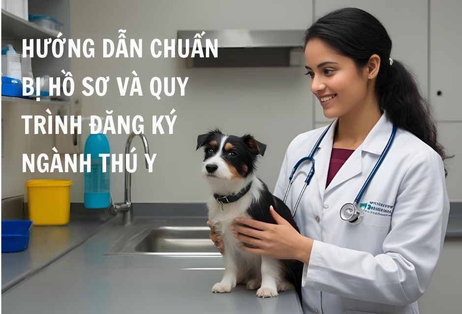 Hướng dẫn chuẩn bị hồ sơ và quy trình đăng ký ngành thú y